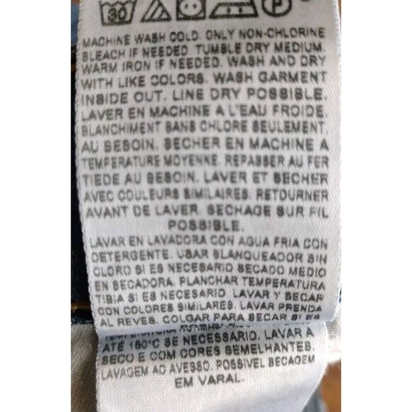 Levis Jeans Womens 6 Slender Straight 526th Pockets Dual Button - Picture 5 of 16